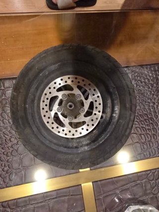 Llanta trasera Xiaomi M365 con disco freno