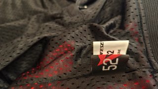 Chaqueta moto y protector espalda Dainese