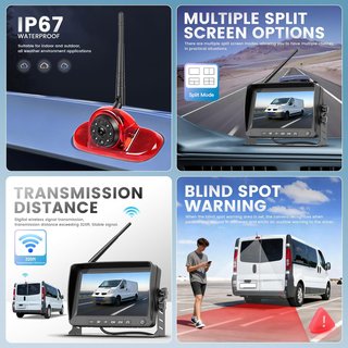 Camara trasera Renault Trafic Opel Vivaro Combo