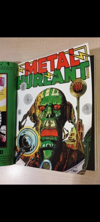 🇪🇸 Cómic 2 edición retapada de Metal Hurlant.