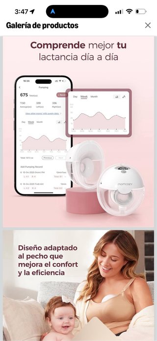 Sacaleches Mom Cozy M5 Smart