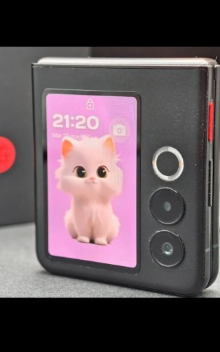 ZTE Nubia Flip 2 5G Nero/Argento