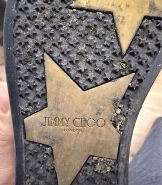 Zapatillas Jimmy Choo Talla 38 Negras