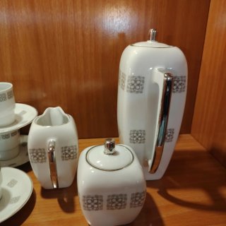 Juego de café vintage porcelana años 60-70