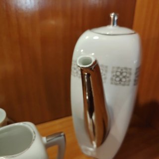 Juego de café vintage porcelana años 60-70