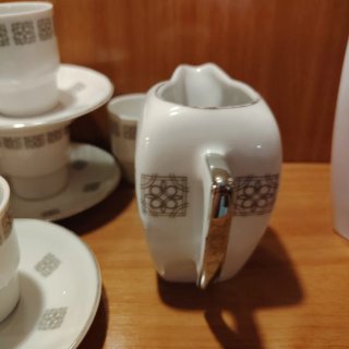 Juego de café vintage porcelana años 60-70