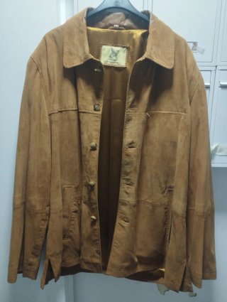 Chaqueta de ante para hombre Roberto Garrudo 3 XL