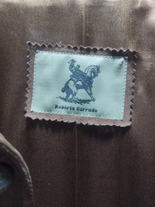 Chaqueta de ante para hombre Roberto Garrudo 3 XL