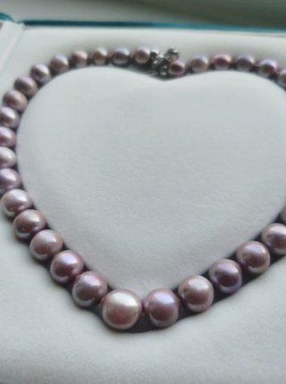 Conjunto collar y pendientes perlas
