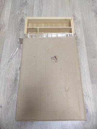 Alpina organizador cubiertos extensible bambú