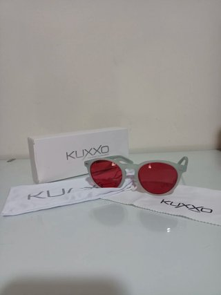 Gafas de sol Kuxxo polarizadas rojas