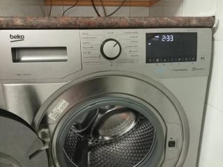 Lavadora Beko ProSmart Inverter Plata