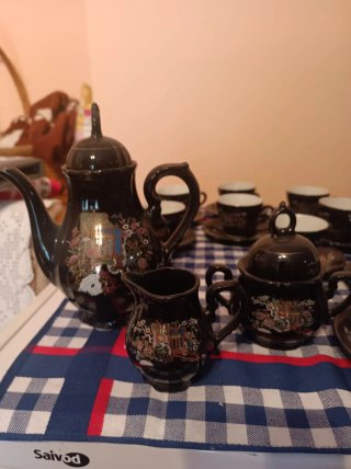Juego de café japonés de colección