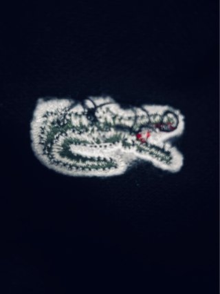 Polo Lacoste Negro Talla XXL, Lacoste talla pequeñ