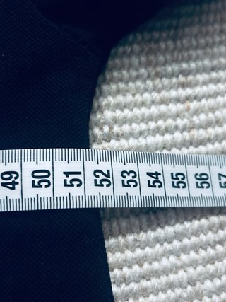 Polo Lacoste Negro Talla XXL, Lacoste talla pequeñ
