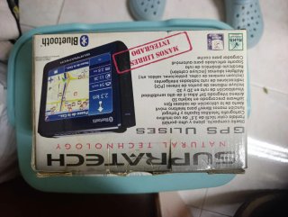 GPS SUPRATECH Pantalla 3.5 Bluetooth