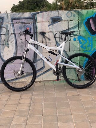 Bicicleta Rockrider 6.4 Blanca