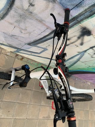 Bicicleta Rockrider 6.4 Blanca