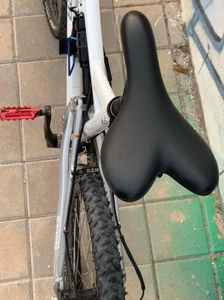 Bicicleta Rockrider 6.4 Blanca