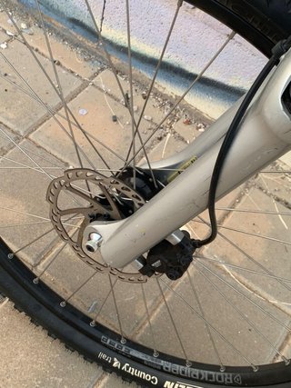 Bicicleta Rockrider 6.4 Blanca