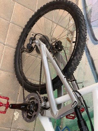 Bicicleta Rockrider 6.4 Blanca