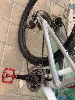 Bicicleta Rockrider 6.4 Blanca