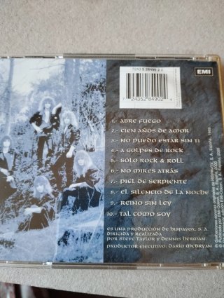 CD Sangre Azul - El Silencio de la Noche