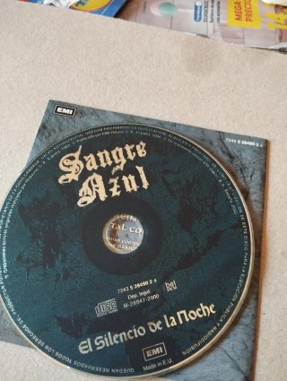 CD Sangre Azul - El Silencio de la Noche