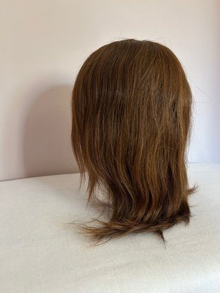 Peluca Oncológica Pelo Natural Castaño