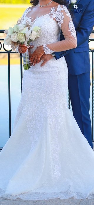 Vestido de Novia Sirena Encaje