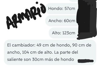 Cambiador y armario infantil con diseño espacial