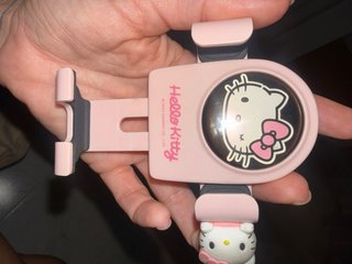 Soporte pinza Hello Kitty para móvil coche