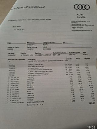 Audi A3 2.0 Tdi 8P