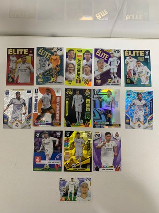 Colección Cromos Fede Valverde Panini