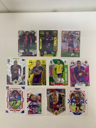Colección de cromos de fútbol Raphinha