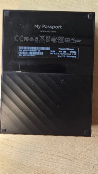 WD My Passport 4TB - 182h - SMART OK