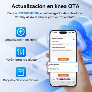 Carlinkit Mini Ultra CarPlay Android Auto no cable