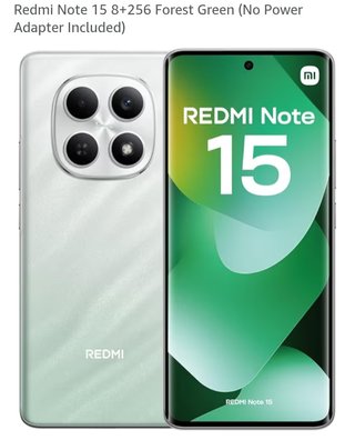 Redmi Note 15 8+256GB Verde Bosque