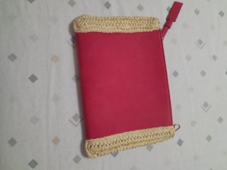Bolso de mano rosa a estrenar