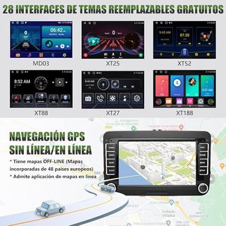 AWESAFE Android 13 2GB+64GB AutoRadio 7'' 2 DIN VW