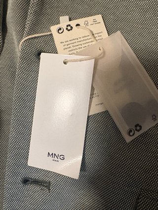 Chaqueta americana gris hombre sin estrenar 48