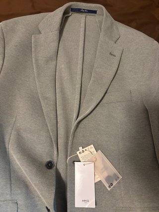 Chaqueta americana gris hombre sin estrenar 48