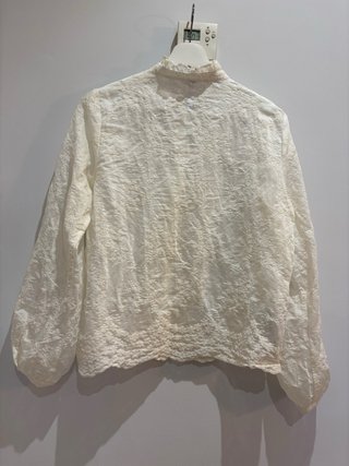 MANGO camisa mujer lyocell bordada M sin estrenar
