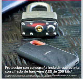 Disco duro SANDISK Extreme SSD 2TB USB-C