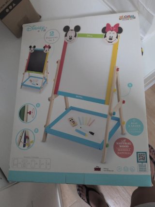 Pizarra Infantil Disney Mickey 2 en 1