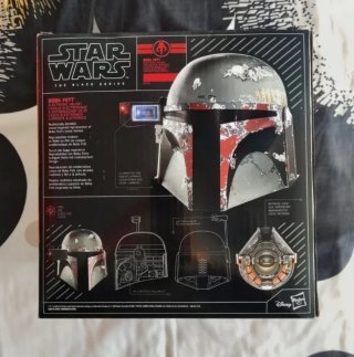 Casco 1/1 Boba Fett Black Series Hasbro Star Wars