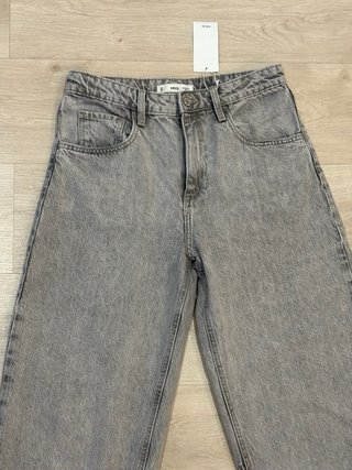 MANGO jeans balloon tiro alto mujer 38 sin estrena