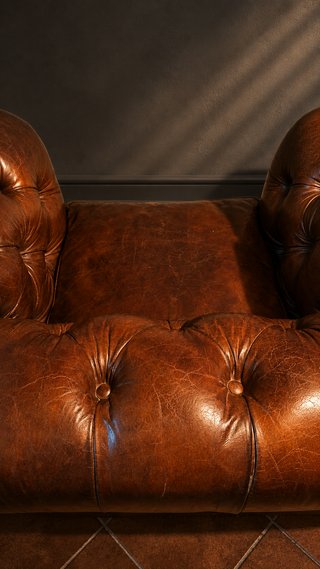 Sillón Chesterfield Inglés Muelles helicoidales