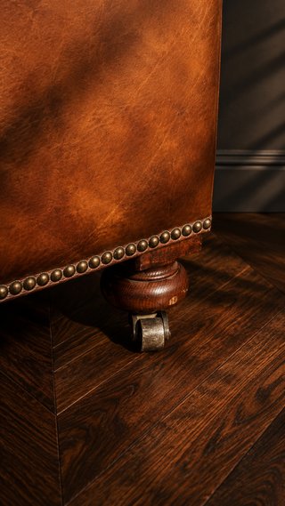 Sillón Chesterfield Inglés Muelles helicoidales