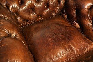 Sillón Chesterfield Inglés Muelles helicoidales